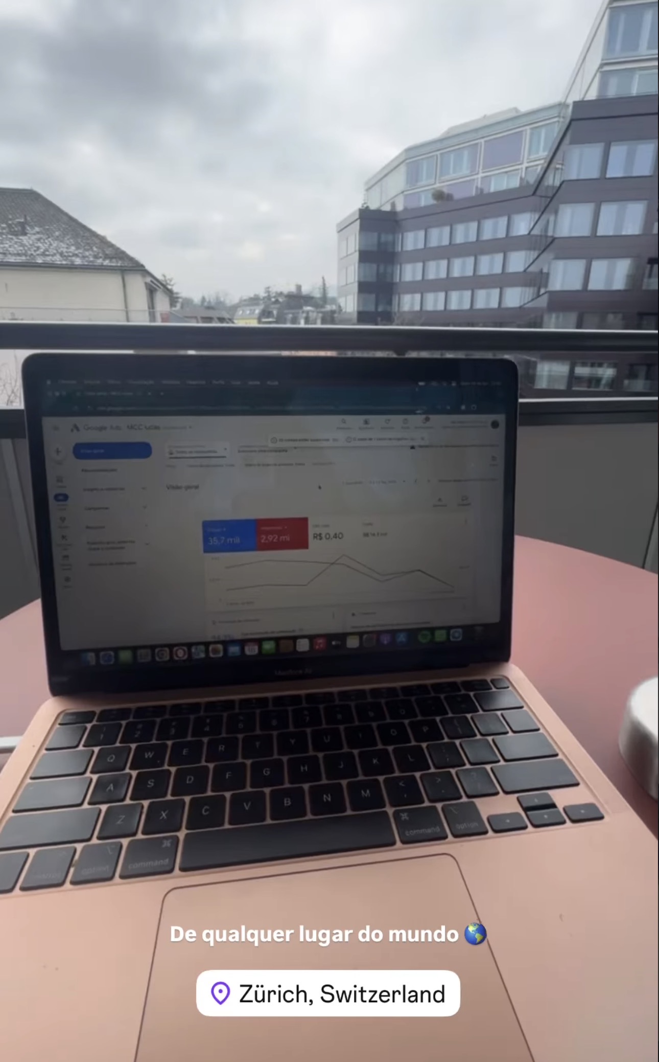 Trabalhando de qualquer lugar do mundo - Zurich, Switzerland